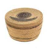 c. 1930s Makah / Nootka Northwest Coast Native Basket with Birds