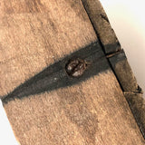 Very Folky Carved and Painted Bird on Base