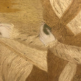 Mary Ann Earle, Ludlow Castle, Marvelous Large Georgian Needlework on Silk in Original Reverse Glass Painted Frame