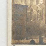 Combination Cash Store Fire, Rutland Vermont, 1906 Real Photo Postcard