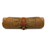The Royal Manufacturing Co, Detroit, c. 1900 Canvas Roll Up for Flatware Salesman Samples with Leather Buckle