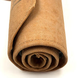 The Royal Manufacturing Co, Detroit, c. 1900 Canvas Roll Up for Flatware Salesman Samples with Leather Buckle