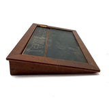 Scarce and Excellent Shepherd's New Slate Desk with Complete Set of Double-sided Inserts for Copying, c. 1870s