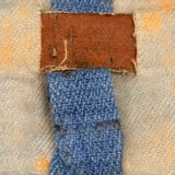 The Royal Manufacturing Co, Detroit, c. 1900 Canvas Roll Up for Flatware Salesman Samples with Leather Buckle