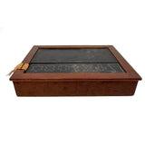 Scarce and Excellent Shepherd's New Slate Desk with Complete Set of Double-sided Inserts for Copying, c. 1870s