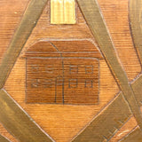 Glen Rock Hose & Ladder Company, PA, Charming Relief Carved Folk Art Plaque