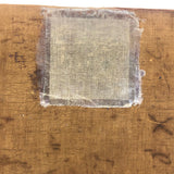 Antique Salvaged Oil on Canvas Still Life of Fruit and Pitcher