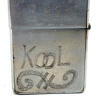 KOOL, Ultra Folky Engraved Zippo Lighter