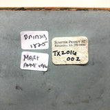 Mary Ann Earle, Ludlow Castle, Marvelous Large Georgian Needlework on Silk in Original Reverse Glass Painted Frame