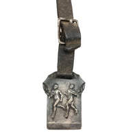 C. 1920s Sterling Track and Field Medal Engraved "1st High Jump"