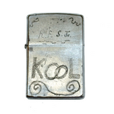KOOL, Ultra Folky Engraved Zippo Lighter
