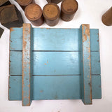 Scarce, Excellent Set of British Teachem Toys Rattle Bricks in Original Crate