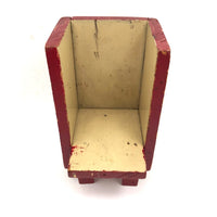 DOW's Crude but Excellent Modular Red Painted Chair