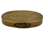 At a Distance, Near at Hand, Double-sided 18th Century Dutch Engraved Brass Tobacco Box