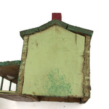 Set of Four Scrappy Scratch Made Houses