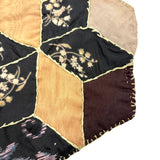 Lovely Antique Hand-sewn Piecework Pocket with Bluebirds