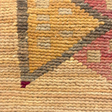 Plateau Native Corn Husk Bag with Dyed Husk and Wool Decoration, c. Early 1900s