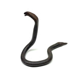 Nice Old Blacksmith Made Hand-forged Iron Folk Art Snake with Incised Details