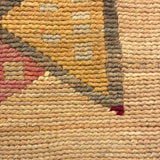 Plateau Native Corn Husk Bag with Dyed Husk and Wool Decoration, c. Early 1900s