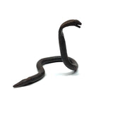 Nice Old Blacksmith Made Hand-forged Iron Folk Art Snake with Incised Details