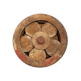 New Favorite Thing, Old Handmade Turning Disks Mechanical Toy from Vermont Estate