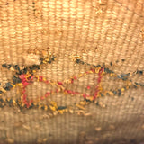 Plateau Native Corn Husk Bag with Dyed Husk and Wool Decoration, c. Early 1900s