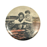 Two Punk Looking Young Women, c. 1940s Photo Pocket Mirror