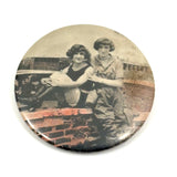 Two Punk Looking Young Women, c. 1940s Photo Pocket Mirror