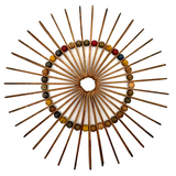 Mid Century Sun-like Folk Trivet