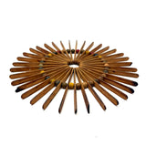 Mid Century Sun-like Folk Trivet