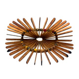 Mid Century Sun-like Folk Trivet
