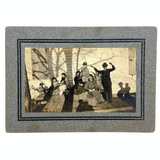 Shadows on Top of Shadows, Marvelous Antique Mounted Albumen Photo