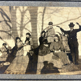 Shadows on Top of Shadows, Marvelous Antique Mounted Albumen Photo