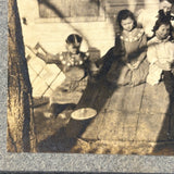 Shadows on Top of Shadows, Marvelous Antique Mounted Albumen Photo