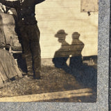 Shadows on Top of Shadows, Marvelous Antique Mounted Albumen Photo