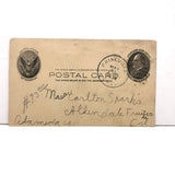 What Do You Call Your Rabbit? 1903 Watercolor Postcard from Vera to Carlton Sparks