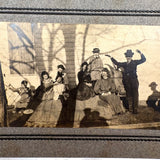 Shadows on Top of Shadows, Marvelous Antique Mounted Albumen Photo