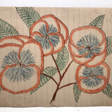 Burst of Pansies, 1905 Ink and Crayon Drawing by J.H. Adair, Spring Grove, PA