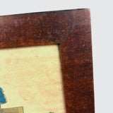 SOLD Helen with her Rose, Early 19th Century B. Bramell Hand-colored Block Print, Original Frame and Glass