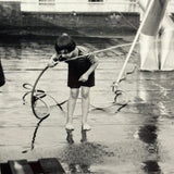 "Maureen on Roof, Summer of 1954 or 3," Super Sharp and Beautifully Composed Snapshot