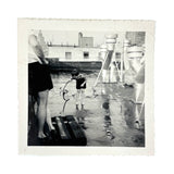 "Maureen on Roof, Summer of 1954 or 3," Super Sharp and Beautifully Composed Snapshot