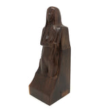 Sphynx Like Carved  Nude with Crossed Arm