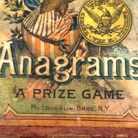 1890 McLoughlin Golden Eagle Anagrams (Earliest Known Set)