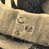Three Men, One Reading Newspaper, Unusual Antique Sixth Plate Tintype