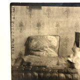 "Some Bunch of Laziness," Young Man with Pipe on Chaise Reading, Dreamy Antique RPPC