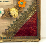 Walk on Roses, Best Mid 19th Century Glass Enclosed Forget Me Not