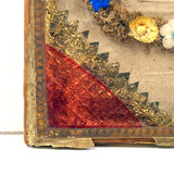 Walk on Roses, Best Mid 19th Century Glass Enclosed Forget Me Not