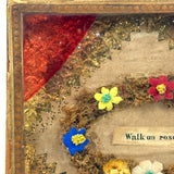 Walk on Roses, Best Mid 19th Century Glass Enclosed Forget Me Not