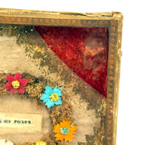 Walk on Roses, Best Mid 19th Century Glass Enclosed Forget Me Not