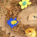 Walk on Roses, Best Mid 19th Century Glass Enclosed Forget Me Not